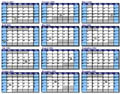 Excel Calendar
