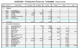 Production Schedule